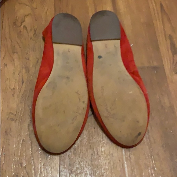 Sam Edelman red suede shoes with bows size 9 - Picture 2 of 2